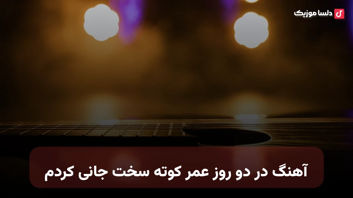 در دو روز عمر کوته سخت جانی کردم با صدای زن